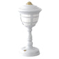 GIVELONG Retro Table Lamp USB Charging Small Night Light, Style: 322-6 White