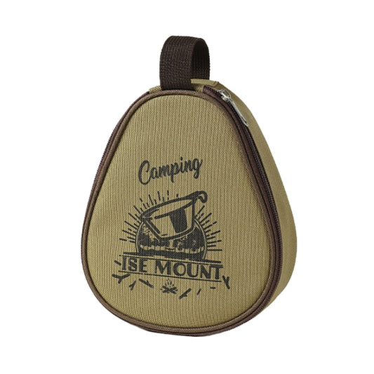 ISE MOUNT Sac de Rangement Bol de Camping Syrah Grande Capacité Sac Fourre-tout de Camping (Kaki)