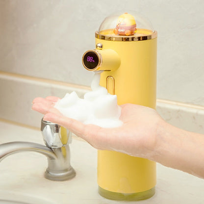 ICARER FAMILY D-32 Cartoon Foam Infrared Automatic Sensing Soap Dispenser(Green)