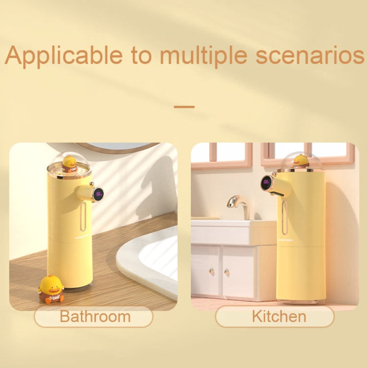 ICARER FAMILY D-32 Cartoon Foam Infrared Automatic Sensing Soap Dispenser(Green)