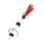 W.P.E PMG-M Foam Hook Soft Worm Bait Three Anchor Hook Fake Lures, Size: M(05)