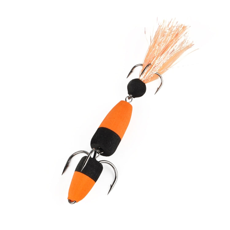 W.P.E PMG-M Foam Hook Soft Worm Bait Three Anchor Hook Fake Lures, Size: M(twenty two)