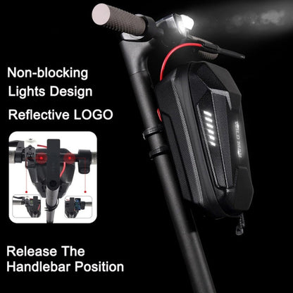 WILD MAN  ES8X Electric Scooter Bicycle Fast Disassembly Hanging Bag EVA Hard Shell Bag, Size: 3L(Black)