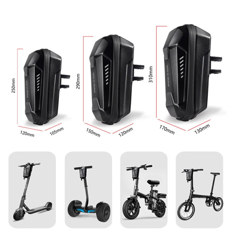 WILD MAN  ES8X Electric Scooter Bicycle Fast Disassembly Hanging Bag EVA Hard Shell Bag, Size: 4L(Black)
