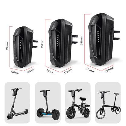 WILD MAN  ES8X Electric Scooter Bicycle Fast Disassembly Hanging Bag EVA Hard Shell Bag, Size: 4L(Black)