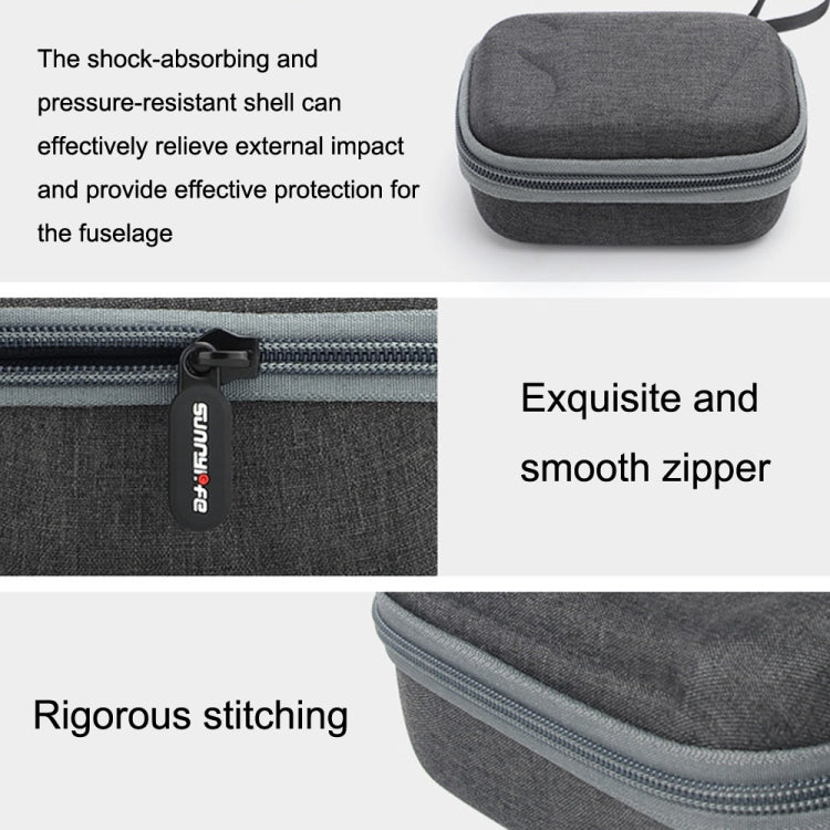 Pour la boîte de protection portable de microphone sans fil DJI MIC Sunnylife B557 (gris foncé)