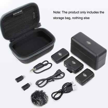 Pour la boîte de protection portable de microphone sans fil DJI MIC Sunnylife B557 (gris foncé)