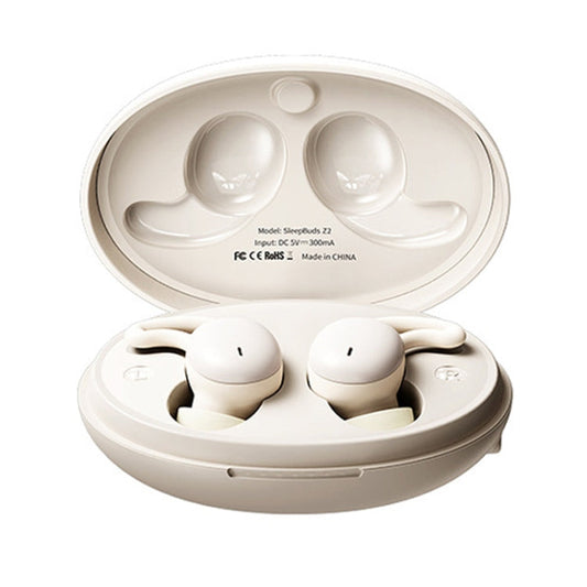 REMAX SleepBuds Z2 Sleep Wireless Music Headphones Half In-Ear Stereo TWS Bluetooth Earphone(Beige)