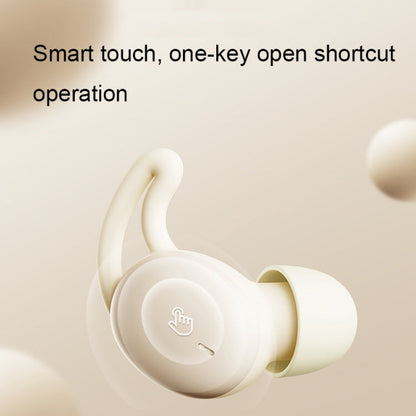 REMAX SleepBuds Z2 Sleep Wireless Music Headphones Half In-Ear Stereo TWS Bluetooth Earphone(Beige)