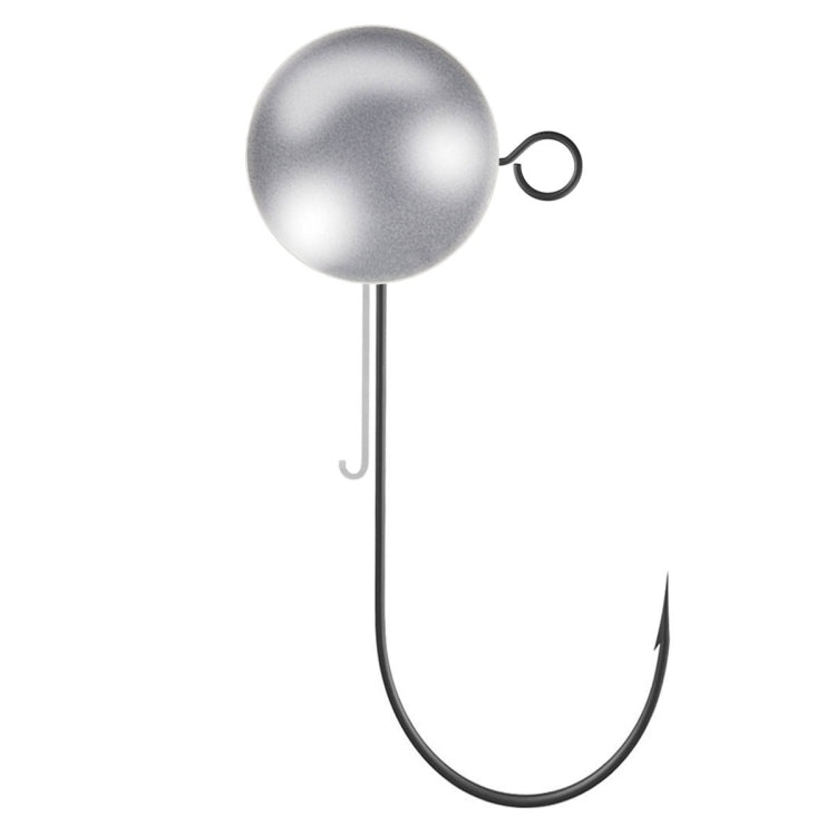 HENGJIA JI035 10pcs 7g Lead Head Hook Fishing Gear Lua Anti-drop Hooks