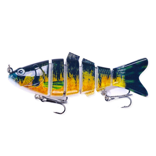 HENGJIA JM061 Leurre bionique multi-segments en forme de poisson, leurres coulants, Taille : 10cm 18g(5)
