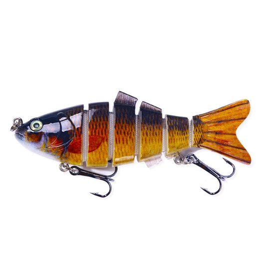 HENGJIA JM061 Leurre bionique multi-segments en forme de poisson, leurres submergés, taille : 10 cm 18 g (8)