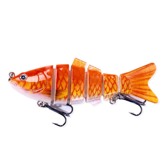 HENGJIA JM061 Leurre bionique multi-segments en forme de poisson, leurres immergés, taille : 10 cm 18 g (10)