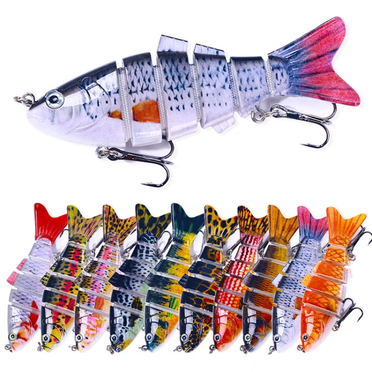 HENGJIA JM061 Multi-segment Fish Bionic Lure Submerged Lures, Size: 10cm 18g(5)