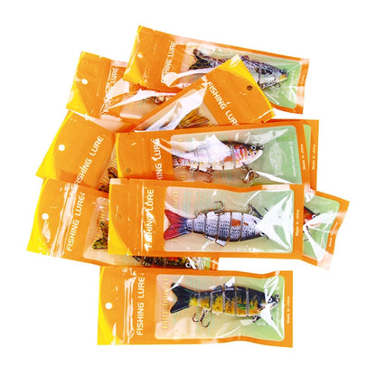 HENGJIA JM061 Multi-segment Fish Bionic Lure Submerged Lures, Size: 10cm 18g(5)