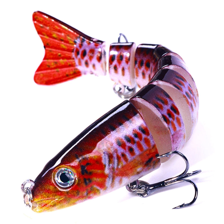 HENGJIA JM064 Multi-section Fish Minnow Bionic Fake Lures Sea Fishing Sinking Lures, Size: 12.8cm 18g(1)