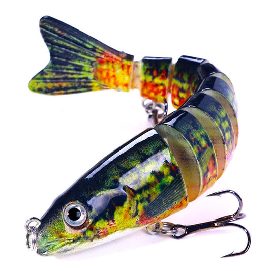 HENGJIA JM064 Leurre de pêche mer multi-sections bionique coulant, taille : 12,8 cm 18 g(7)