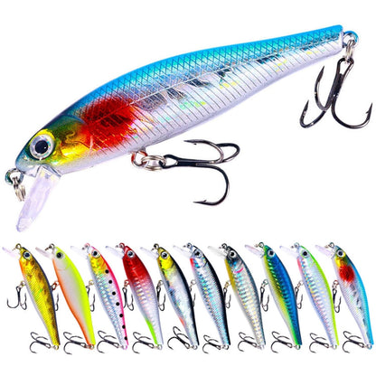 HENGJIA MI160 8.8cm 9g Floating Water Minno Fake Bait, Color: 4