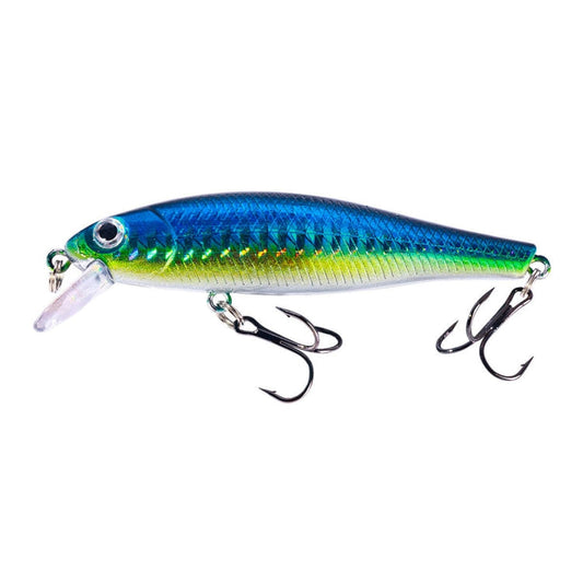 HENGJIA MI160 8.8cm 9g Leurre flottant Minnow, Couleur : 8