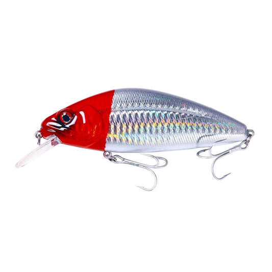 HENGJIA Leurre flottant de coulée longue distance, taille : 12cm 32g (rouge argenté)