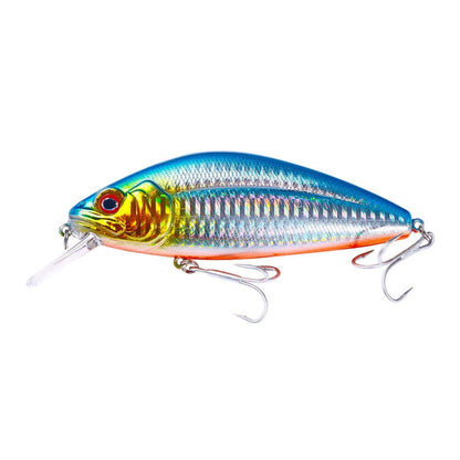 HENGJIA Long-distance Casting Sinking Minnow False Bait, Size: 12cm 32g(Sky Blue)
