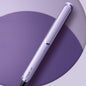 LTBEAR Negative Ion Straightening Curling Hair Wet and Dry Clipper Anti Hot Curling Iron, CN Plug(Purple)