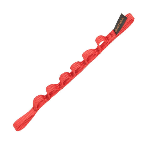 Sangle de corde XINDA Outdoor Climbing Daisy Chain Rappel 25cm Rouge