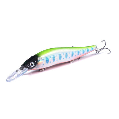 HENGJIA MI135 13.5cm 15.6g Sea Fishing Long-casting Floating Minnow Bionic Lures(2)