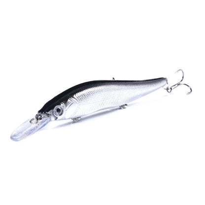 HENGJIA MI135 13.5cm 15.6g Sea Fishing Long-casting Floating Minnow Bionic Lures(10)
