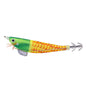 HENGJIA SJ033 Luminous Steel Wire Banana Shrimp Fake Bait, Size: 12cm 14.3g(Corn Pattern)