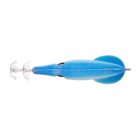 Leurre Bionique HENGJIA SJ042 Calamar Crevette en Fil d'Acier pour Pêche en Mer, Taille: 9,5cm 6g (Bleu Ciel)