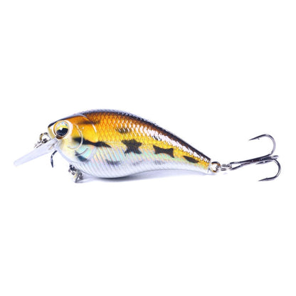 HENGJIA CB060 7cm 9.5g Lure VIB Rock Little Fatty Floating Fake Baits, Color: 2