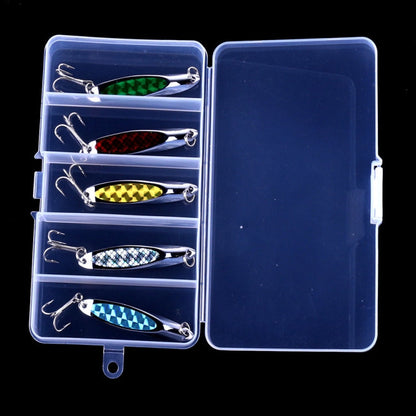 HENGJIA SP0715B Laser Sequins Oblique Cut Sequin Baits(5 Colors Boxed)