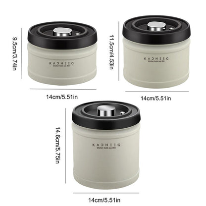 Kacheeg Boîte de scellage sous vide pour grains de café et thé, capacité : 750 ml