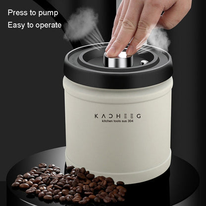 Kacheeg Boîte de scellage sous vide pour grains de café et thé, capacité : 750 ml