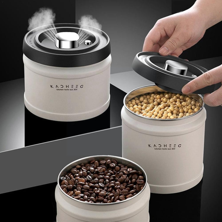 Kacheeg Boîte de scellage sous vide pour grains de café et thé, capacité : 750 ml