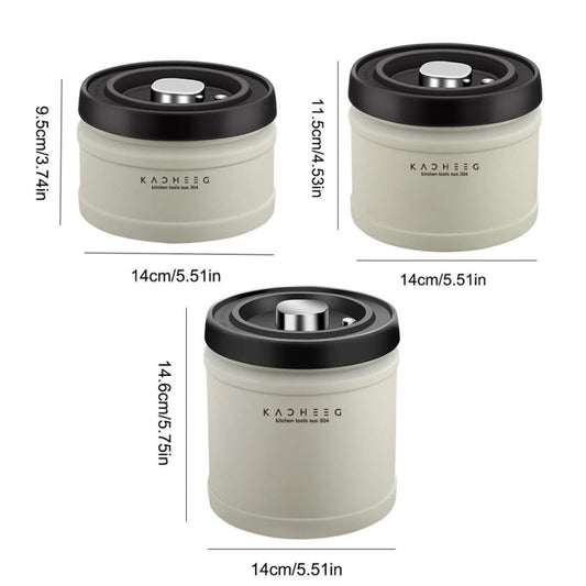 Kacheeg Sealing Can Pressed Vacuum Coffee Bean Tea Cans, Capacity: 1100ml