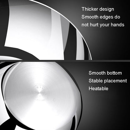 Kacheeg 316 Stainless Steel Basin Food Grade Thickened Kitchen Kneading Basin, Size: 32cm