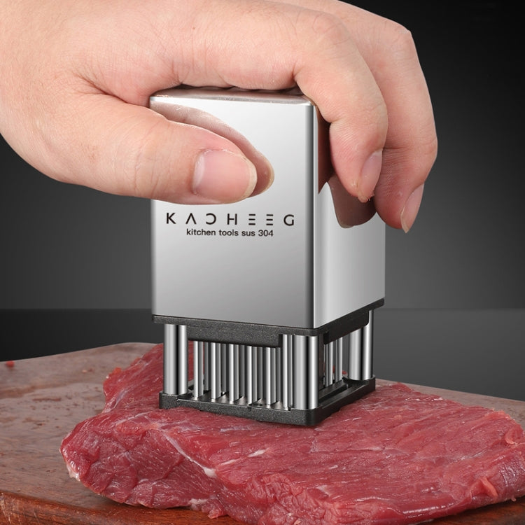 Attendrisseur à viande en acier inoxydable Kacheeg double face, style : sans poignée