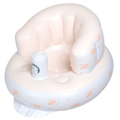 DOCTOR DOLPHIN  DD09006 Baby Training Chair Inflatable Sofa(Orange)