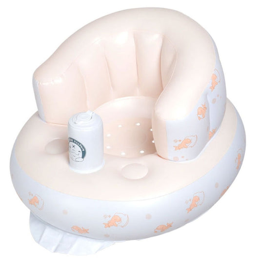 DOCTOR DOLPHIN  DD09006 Baby Training Chair Inflatable Sofa(Orange)