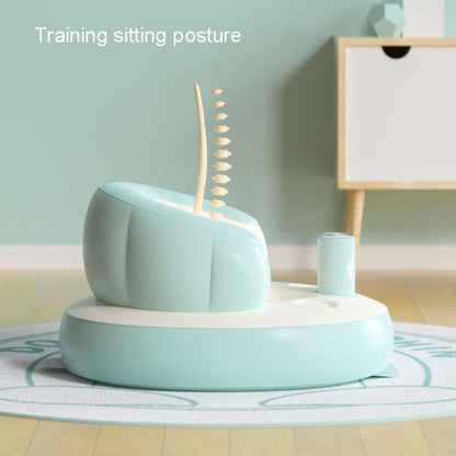 DOCTOR DOLPHIN  DD09006 Baby Training Chair Inflatable Sofa(Light Blue)