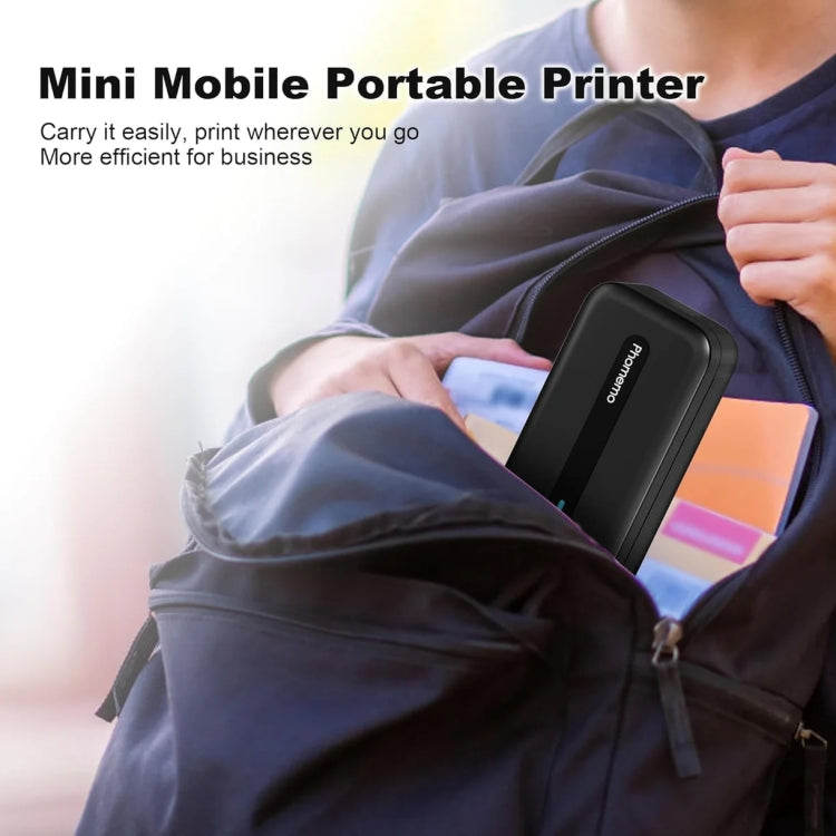 Phomemo M832 300dpi Wireless Thermal Portable Printer, Size: A4 Version(Gray)