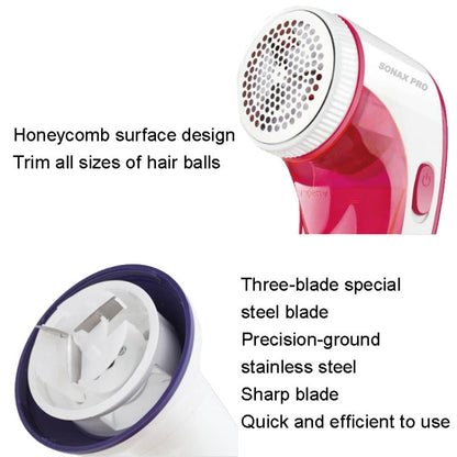 SONAX PRO SN-9955 Clothing Lint  Remover Hair Ball Prunter(Red)