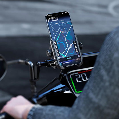 Kewig Motorcycle Bicycle Non-Blocking Mobile Phone Camera Navigation Bracket(M29-C3)