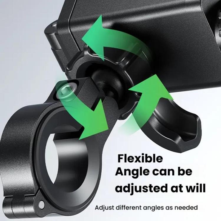 Kewig Motorcycle Bicycle Non-Blocking Mobile Phone Camera Navigation Bracket(M29-C3)
