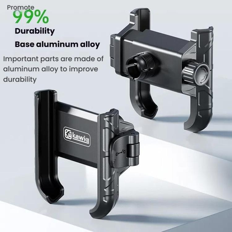 Kewig Motorcycle Bicycle Non-Blocking Mobile Phone Camera Navigation Bracket(M29-C3)