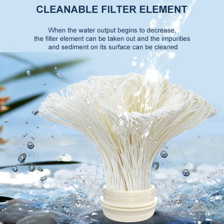 WHEELTON WHT-UF3000 Home Water Purifier High Flow Pipeline Filter