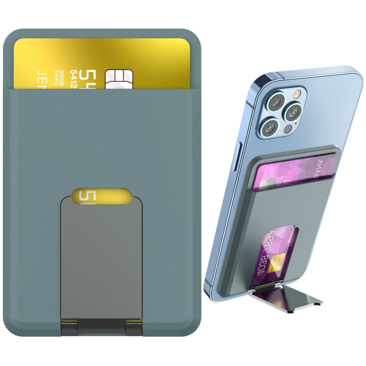 AhaStyle PT133-H Support pour cartes de téléphone portable, étui de rangement pour cartes, pochette pour cartes (Vert)