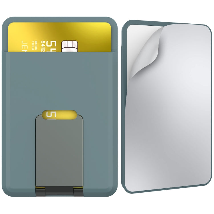 AhaStyle PT133-H Support pour cartes de téléphone portable, étui de rangement pour cartes, pochette pour cartes (Vert)